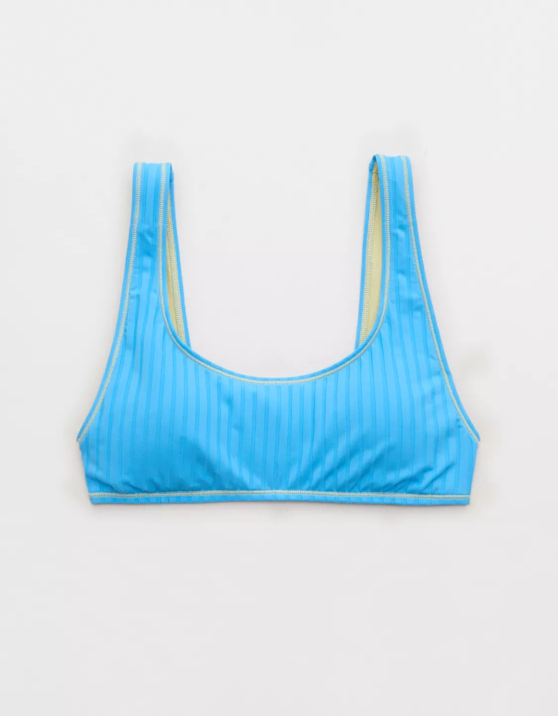 Aerie Low Scoop Ribbed Bikini Top | American Eagle Outfitters (US & CA)