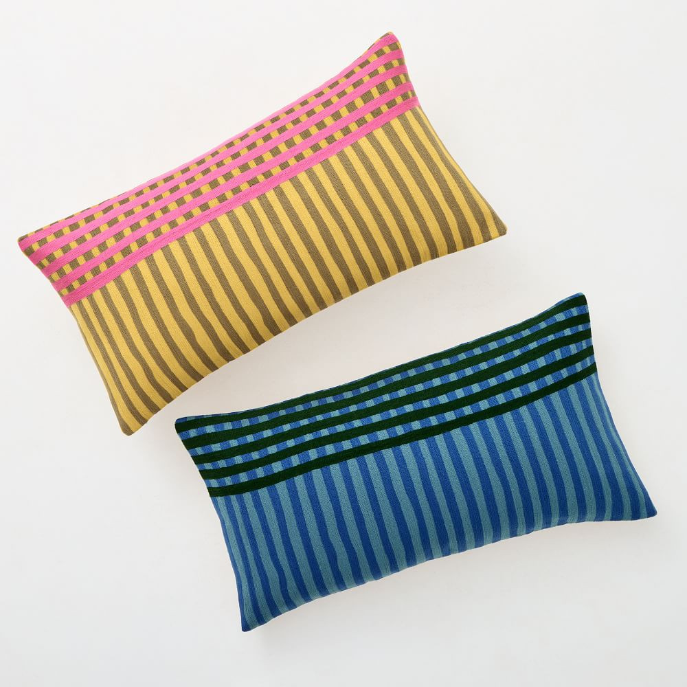 Modern Grid Pillow Cover | West Elm (US)