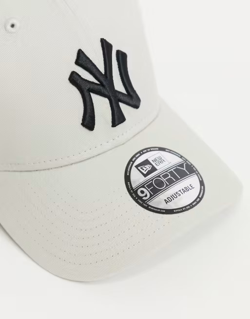New Era – 9Forty NY – Kappe in Beige | ASOS (Global)