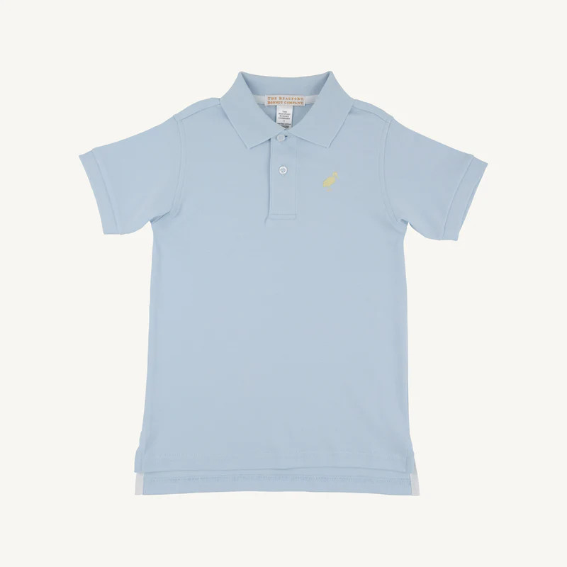 Prim & Proper Polo & Onesie - Buckhead Blue with Bellport Butter Yello | The Beaufort Bonnet Company