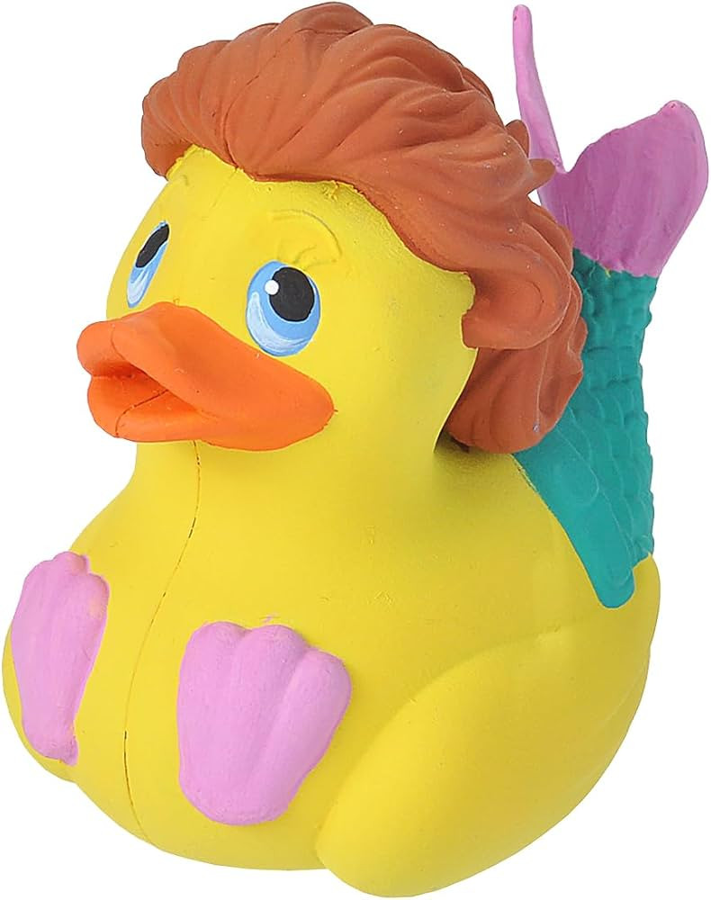 WILD REPUBLIC Rubber Ducks, Bath Toys, Kids Gifts, Pool Toys, Water Toys, Mermaid, 4" | Amazon (US)
