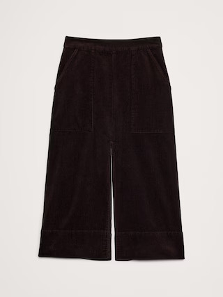 Corduroy Midi SkirtCorduroy Midi Skirt$120.00 $99.99Image of 5 stars, 3.76 are filled, 25 Ratings... | Banana Republic (US)