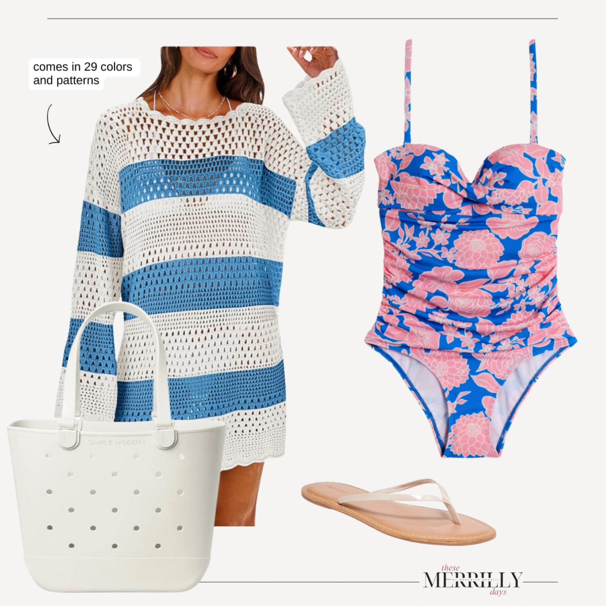 Spring break vacation / one piece swimsuit / Amazon coverup 

#LTKSaleAlert #LTKItBag #LTKSwim