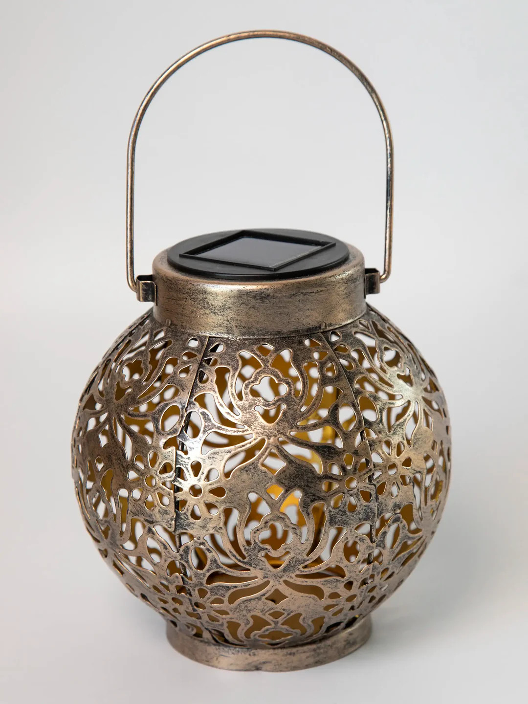 Solar Mandala Lantern - Bronze | Natural Life