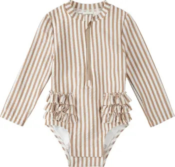 Ruffle Trim One-Piece Swimsuit | Nordstrom