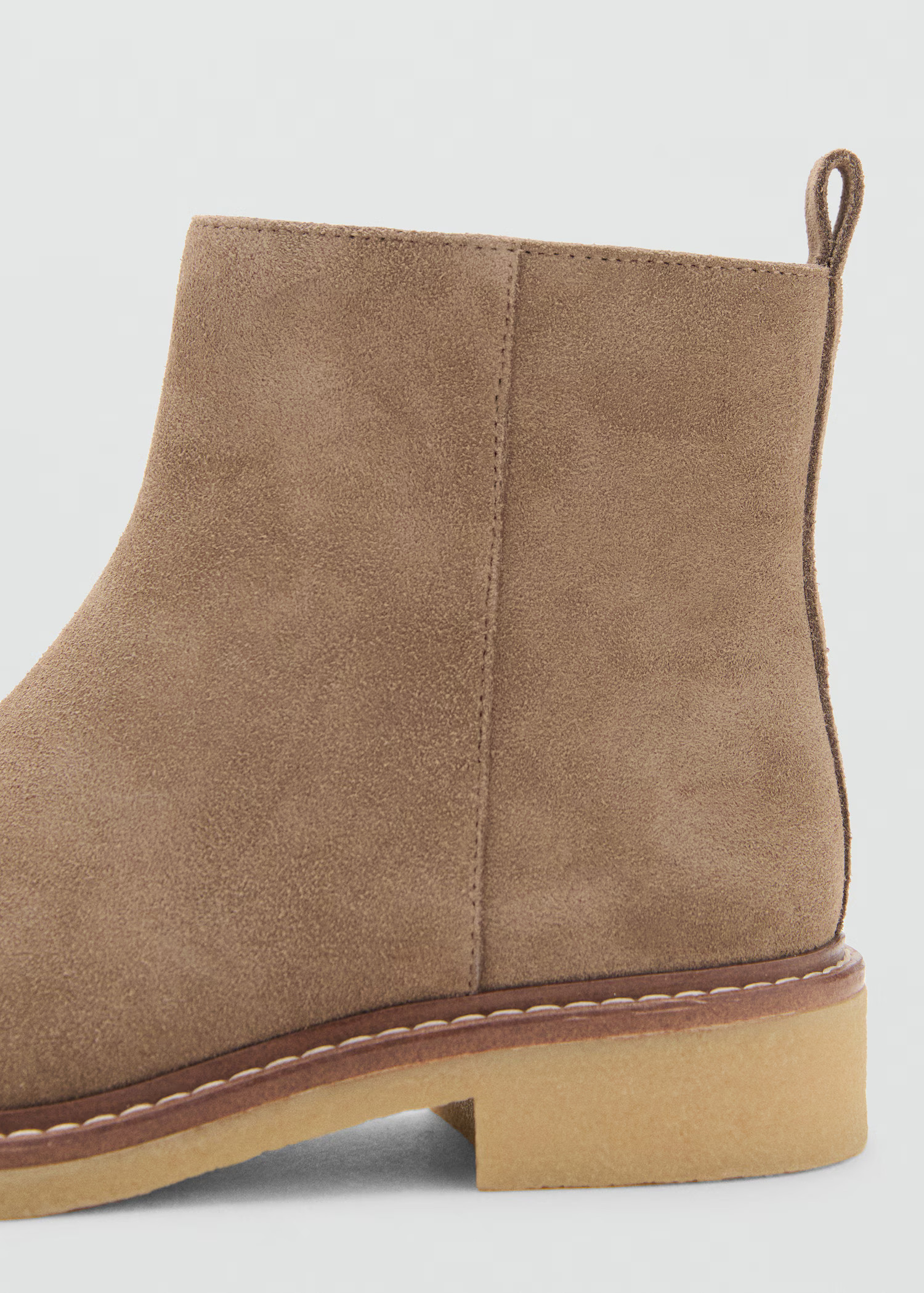Suede leather ankle boots - Kids | MANGO USA | Mango (US/MX/AU)