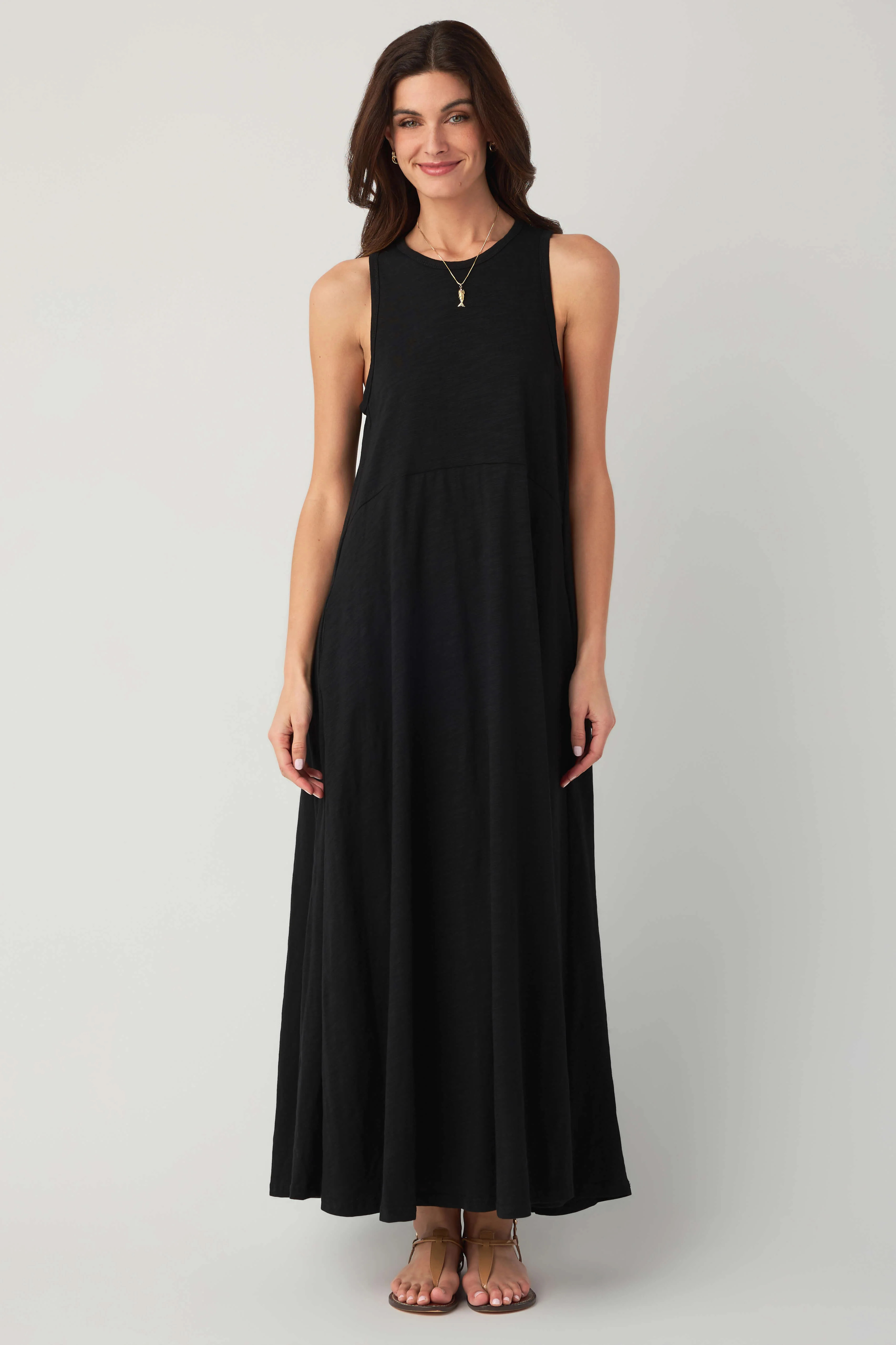 Elan Jersey Knit Maxi Dress | Social Threads
