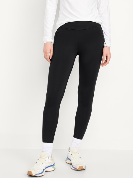 High-Waisted PowerSoft Coze Edition Warm-Lined Full-Length Leggings | Old Navy (US)