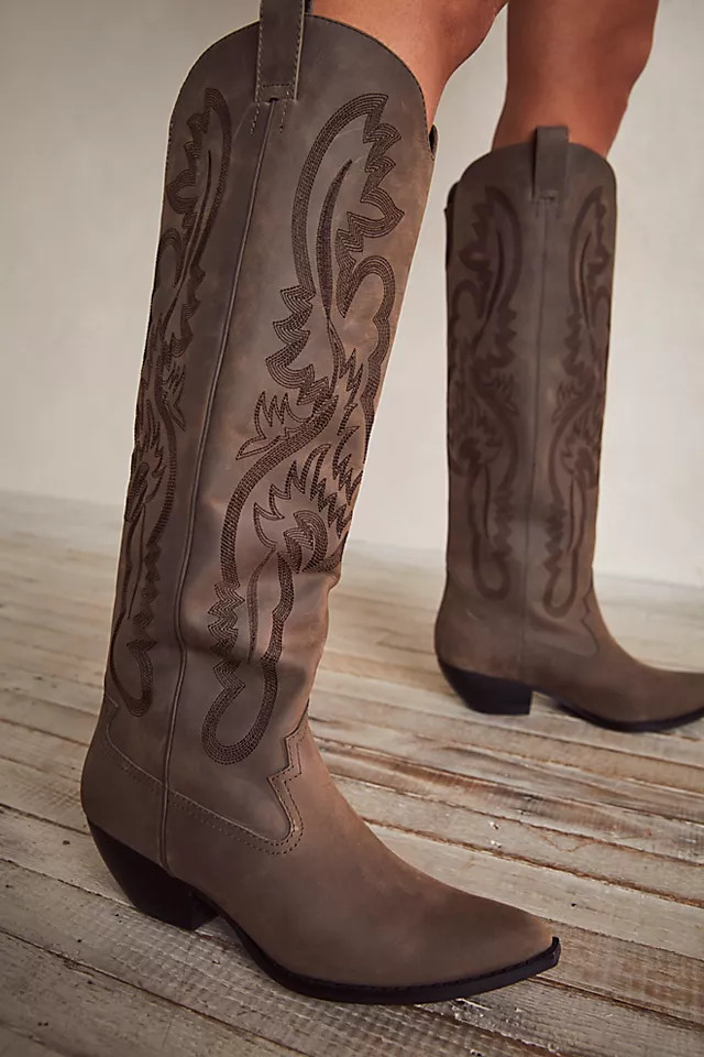 Finn Tall Western Boots | Free People (Global - UK&FR Excluded)
