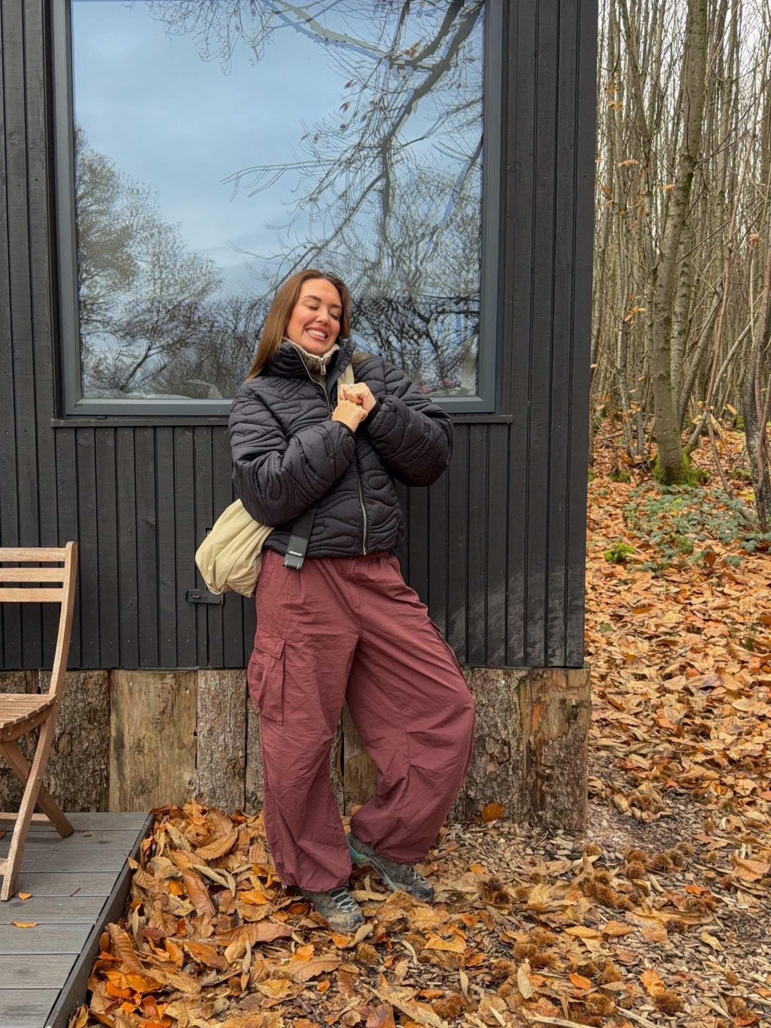 A little autumn hike

#bershka #pullandbear #coteandciel #pleasures #hikingoutfit #baggyoutfit #cargopants

#LTKeurope #LTKuk #LTKwinter