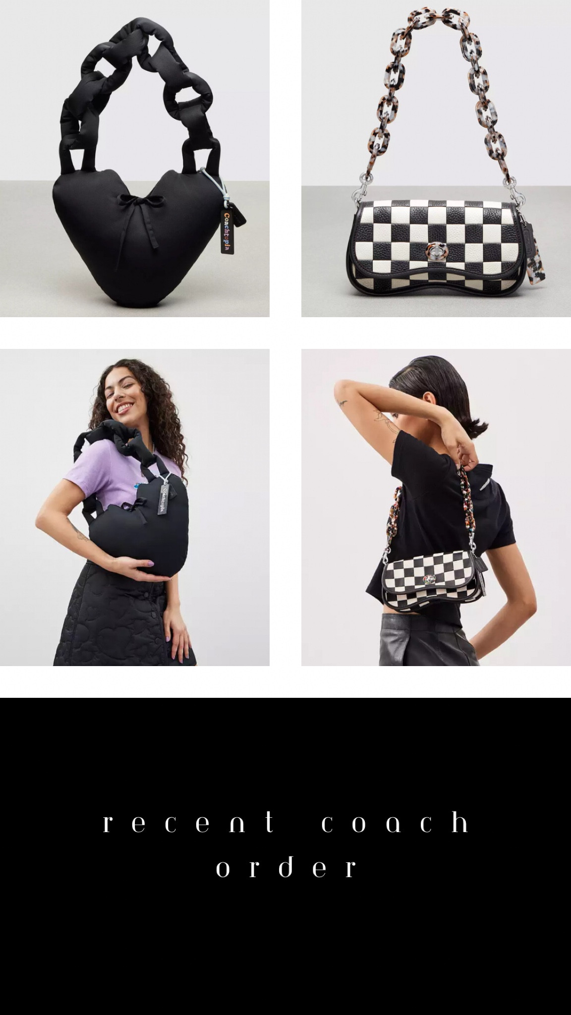 Obsessed with a lot of Coach’s new bags 😍 I am so impressed by these designs! Just got these two in the mail and they are amazing quality and so cute! 

#LTKstyletip #LTKitbag #LTKSeasonal