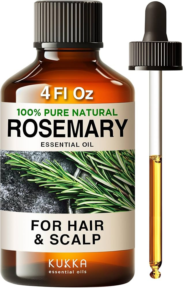 Kukka Rosemary Oil for Hair - 100% Natural Rosemary Hair Oil - Rosemary Essential Oils for Skin, ... | Amazon (US)