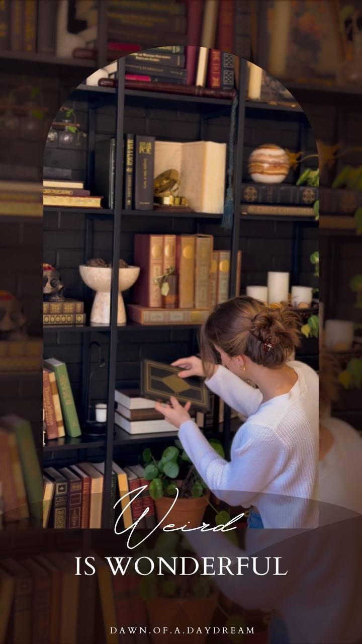 I’m so over the idea that our homes have to fit into whatever trend cycle is currently screaming the loudest 🙄

Trends come and go, but the way your home makes you feel is what actually matters and that never goes out of style.

Don’t decorate for the next buyer.
Don’t decorate because somebody on the internet told you it’s “in” or “aesthetic.”
Decorate for the people who live there.
They’re the only ones whose opinion matters.

I was so intimidated to decorate this huge shelf and in the end I broke every rule and just went with my gut, no odd numbers, no perfect little vignettes, instead I packed this baby FULL of things that intrigue or inspire me. Some pieces have deep meaning, and some are simply pretty to look at and honestly? That’s okay too 😂🫶

Your home should feel like you, even if it’s weird, unexpected, or totally “wrong” by traditional design rules.

What’s one design choice in your home that you made just because it makes you happy? 👀👇

✨ Save this for the days you need a reminder that your home doesn’t have to follow the rules
💌  Share this with someone who’s scared to decorate “wrong”
🌿 Follow along if you love homes that feel lived-in, personal, and a little bit weird in the best way

............................................................................ 

Old house, big dreams and a girl with zero experience figuring it out as she goes! 
This isn’t an expert DIY account. It’s a “you’ve got this too” kind of space 🫶
Follow along and let’s learn together! 💗

🎥 Want more than the pretty before and after? Stories are the heart of the project , unfiltered + in-progress
💌 It’s official: our cozy corner of the internet is open! Swing by the website , I’d love to see you there.

............................................................................

#diyhome #myhomemyway #weirdandwonderful

unique home decor ideas | decorate your home your way | anti-trend decorating | maximalist home ideas | cozy eclectic home | shelf styling ideas | eclectic interior decor | diy home inspiration | creative interior style | decorating without rules