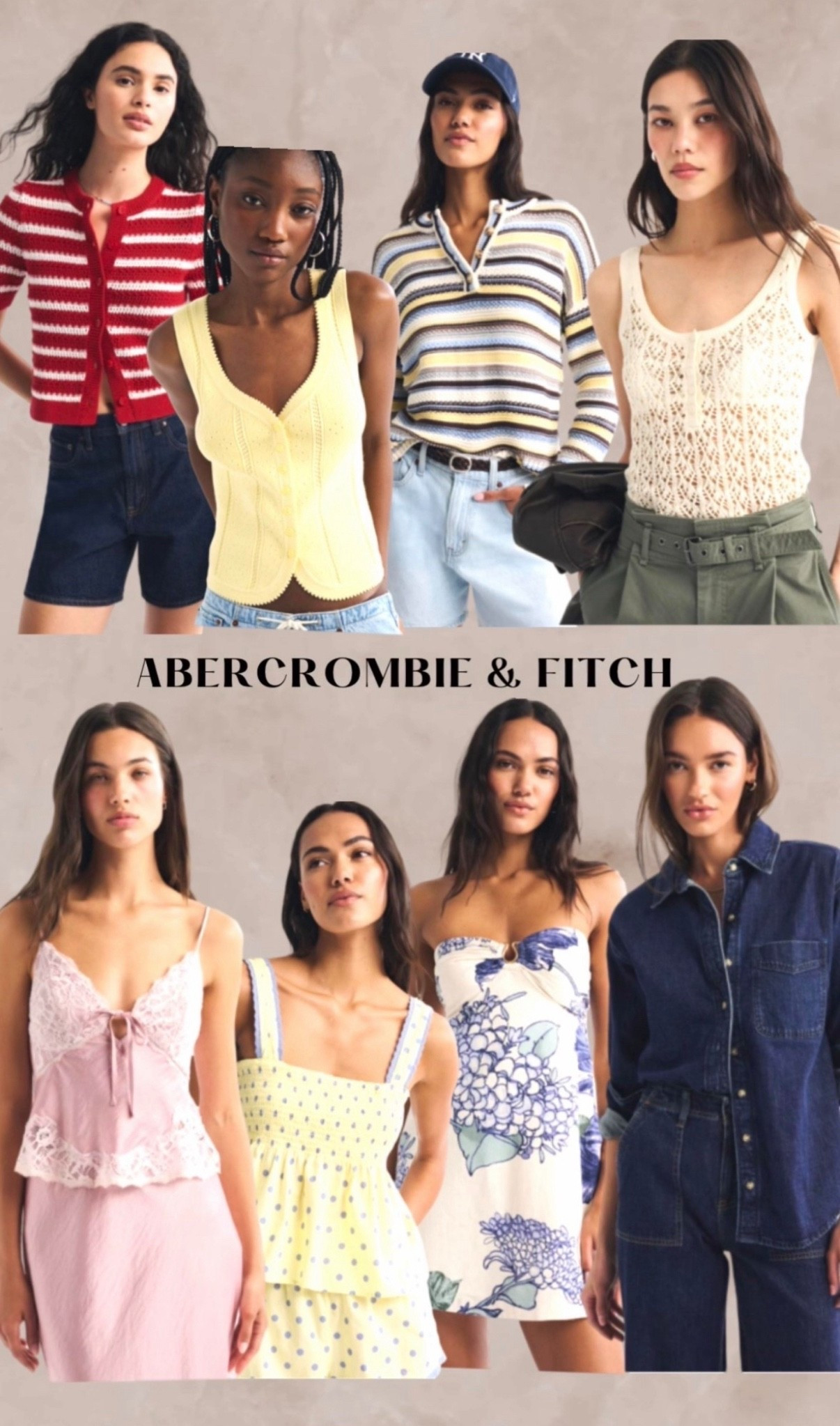 Abercrombie & fitch spring summer favorites 