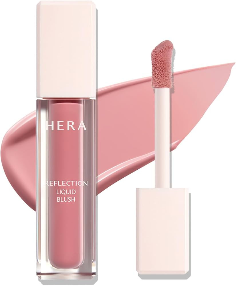 HERA Reflection Liquid Blush #183 Rosy 7.5g – Glass Skin Glow, Hydrating Serum Formula with 70% Skincare Ingredients, Buildable Radiance, Sheer Color, Korean Makeup | Amazon (US)