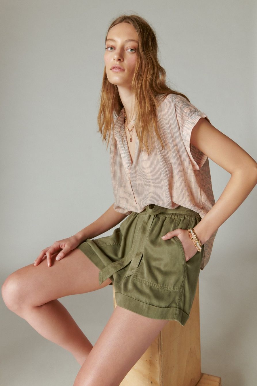 paperbag shorts | Lucky Brand