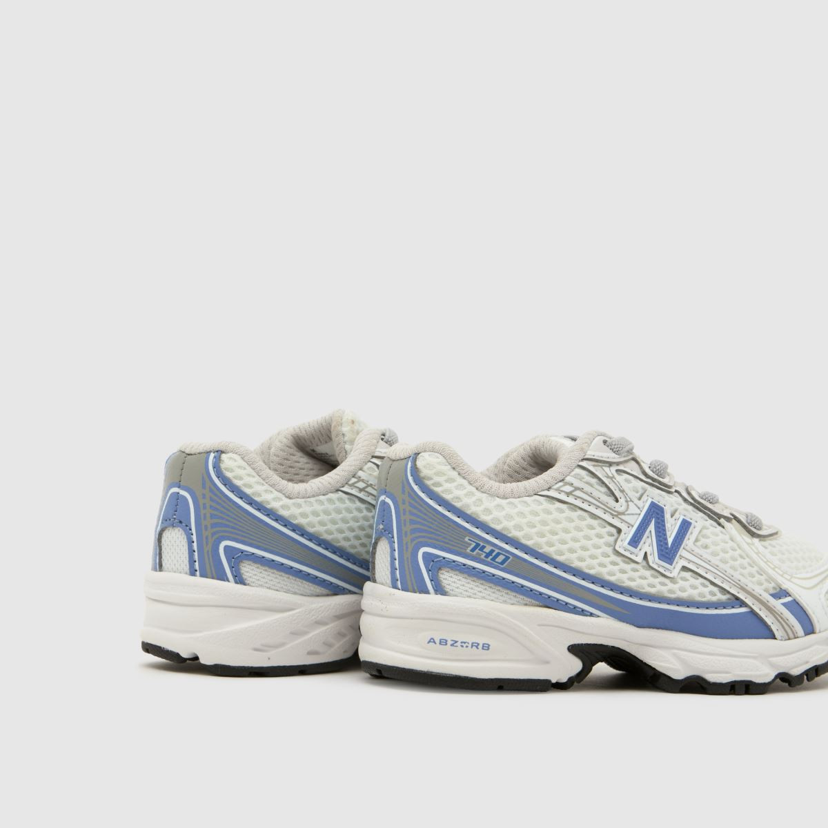 Kids Toddler White & Blue New Balance 740 Trainers | schuh | Schuh