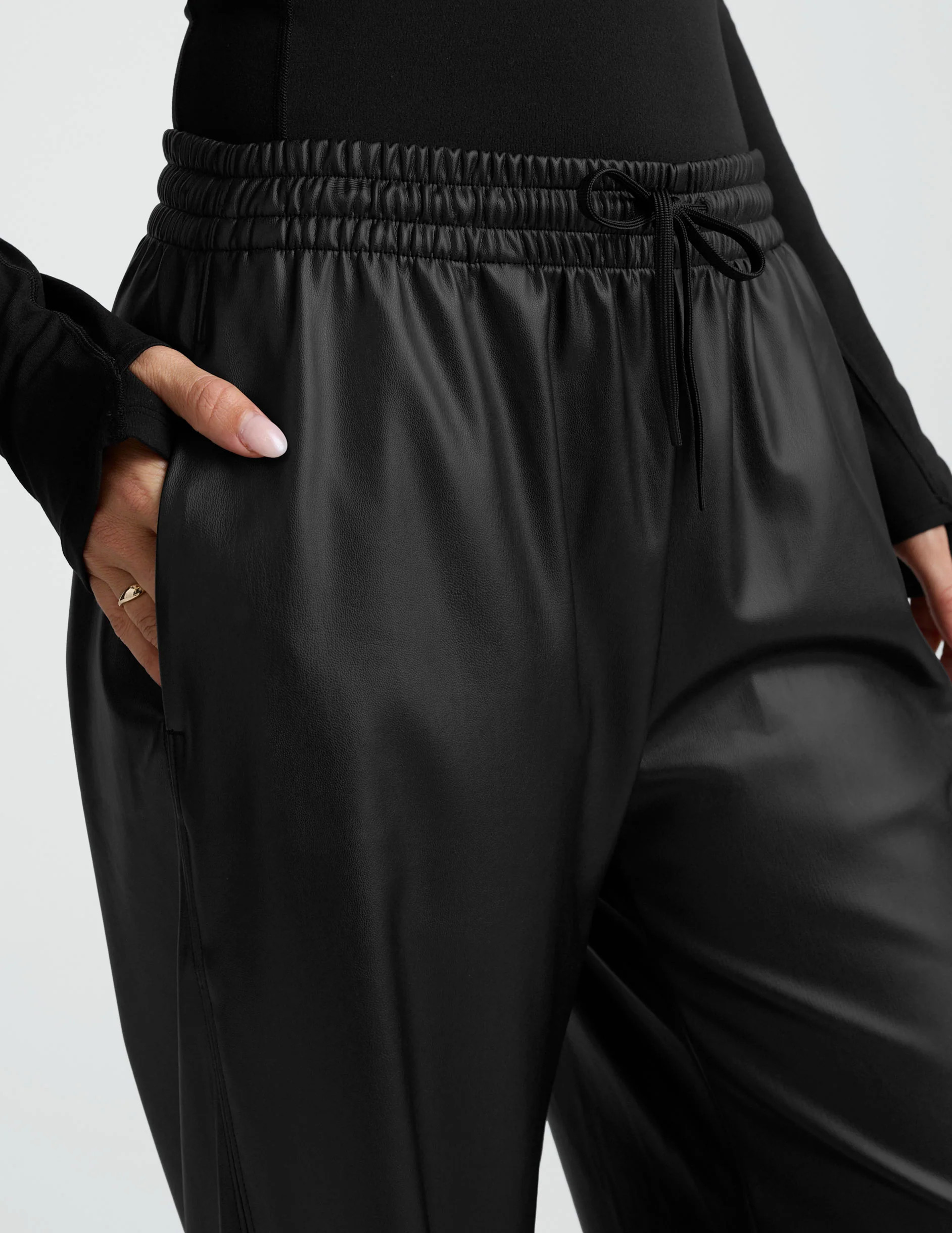 Faux Leather Pant | Beyond Yoga | Beyond Yoga