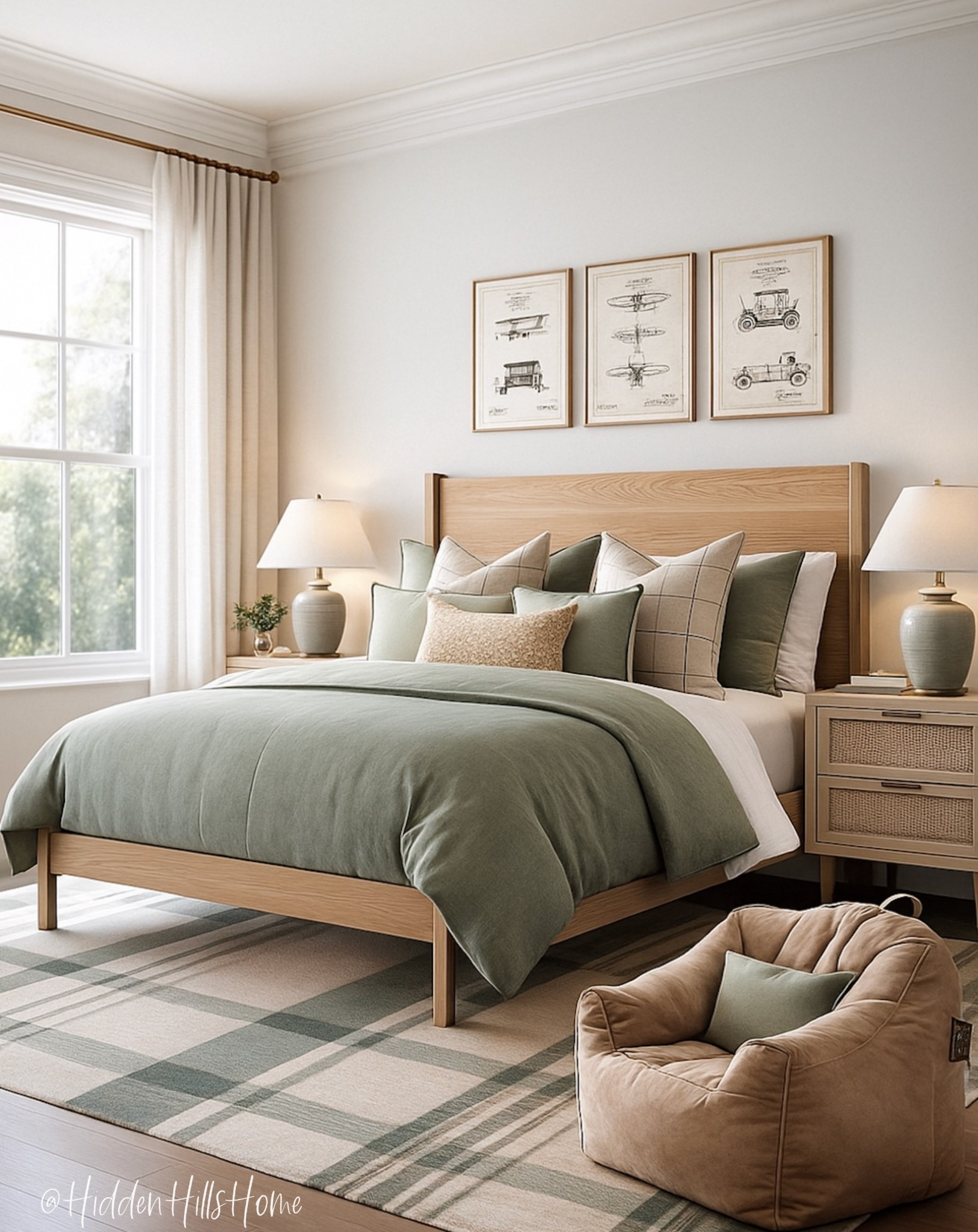 Boys bedroom mood board, plaid rug, green boys bedding, boys bed, bedroom for teen boys #teen


#LTKSaleAlert #LTKKids #LTKHome