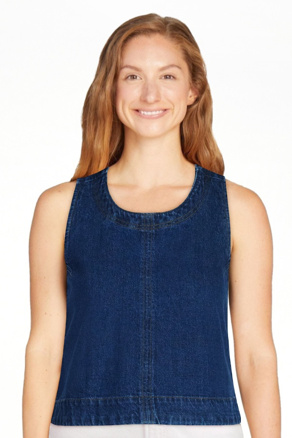 Free Assembly Women's Sleeveless Cropped Top, Sizes XS-XXL | Walmart (US)