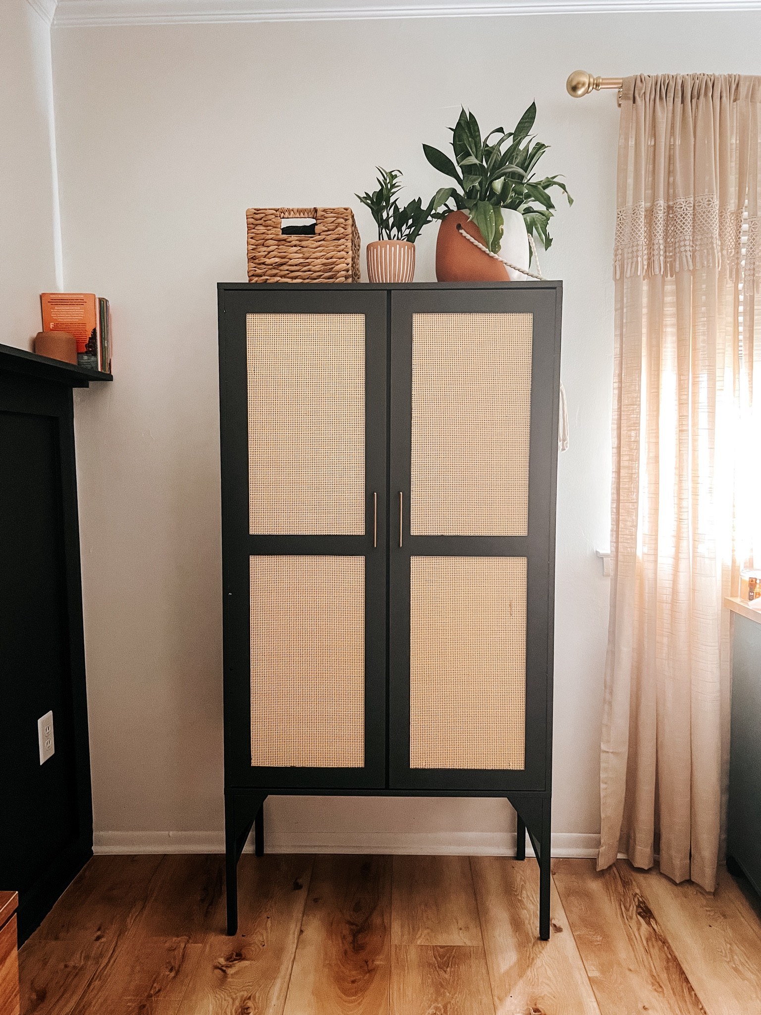 Spruced Up Craft Storage Cabinett