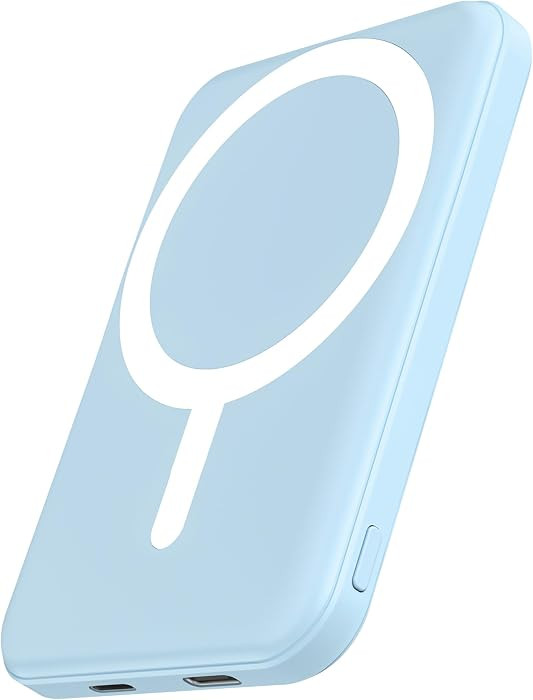 podoru for MagSafe Power Bank 5000mAh, Ultra-Slim Magnetic Portable Charger | Amazon (US)