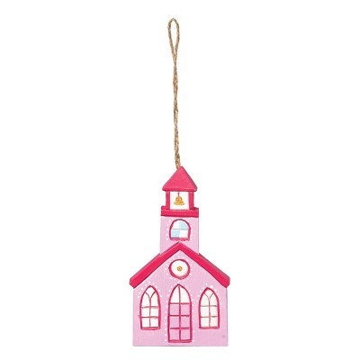 Gallerie II Pink Church Ornament | Target