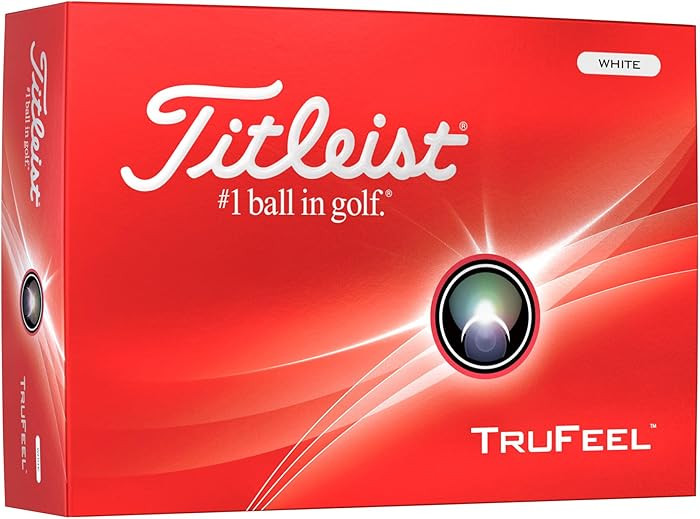 Titleist TruFeel Golf Ball, Pack of 12 Balls | Amazon (UK)