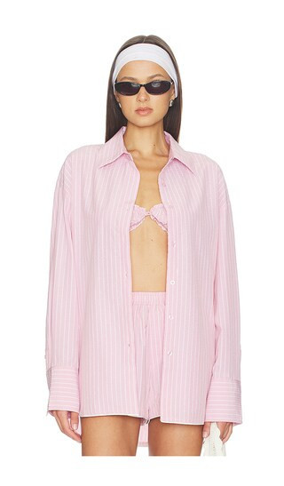 ELCE Sabine Shirt in Petal. Size XS-S | Revolve Clothing (Global)