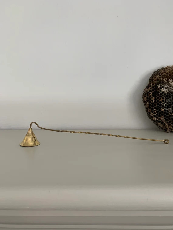 Brass Candle Snuffer/douter | Etsy | Etsy (US)