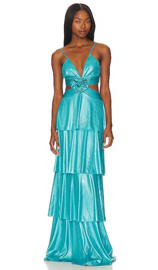 Prism Dress in Turquoise | Revolve Clothing (Global)