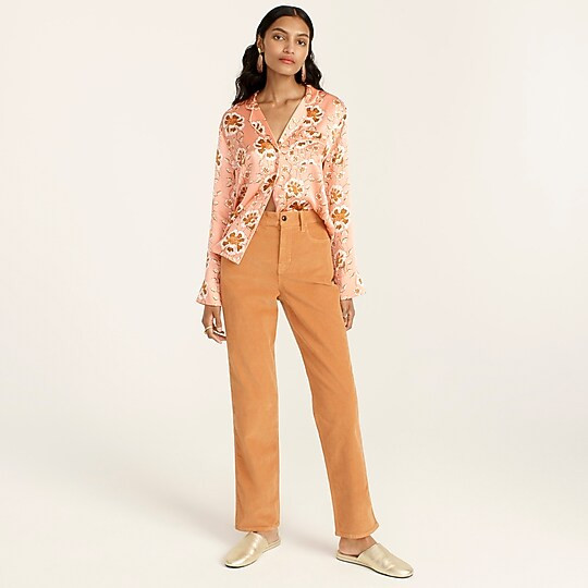 High-rise '90s classic straight corduroy pant | J. Crew US