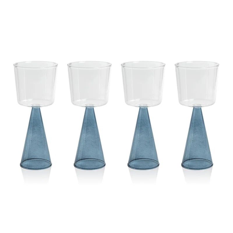 Monticello 9.81oz. White Wine Glass Set | Wayfair North America