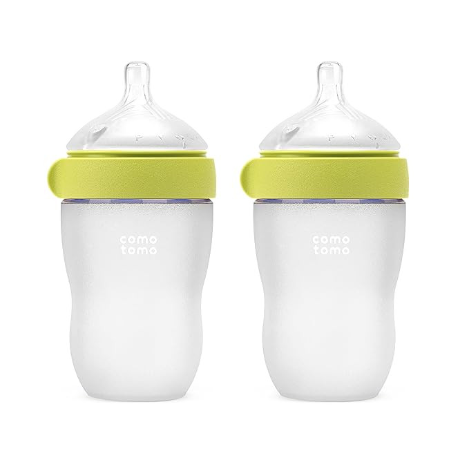 Comotomo Silicone Baby Bottle Gen 2 – 2026 Release (8oz) – Soft, Wide-Neck Bottle for Comfort... | Amazon (US)