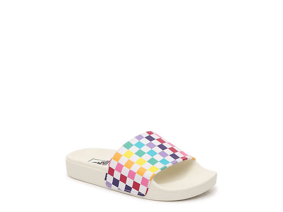 Slide One Jr Check Slide Sandal - Kids' | DSW