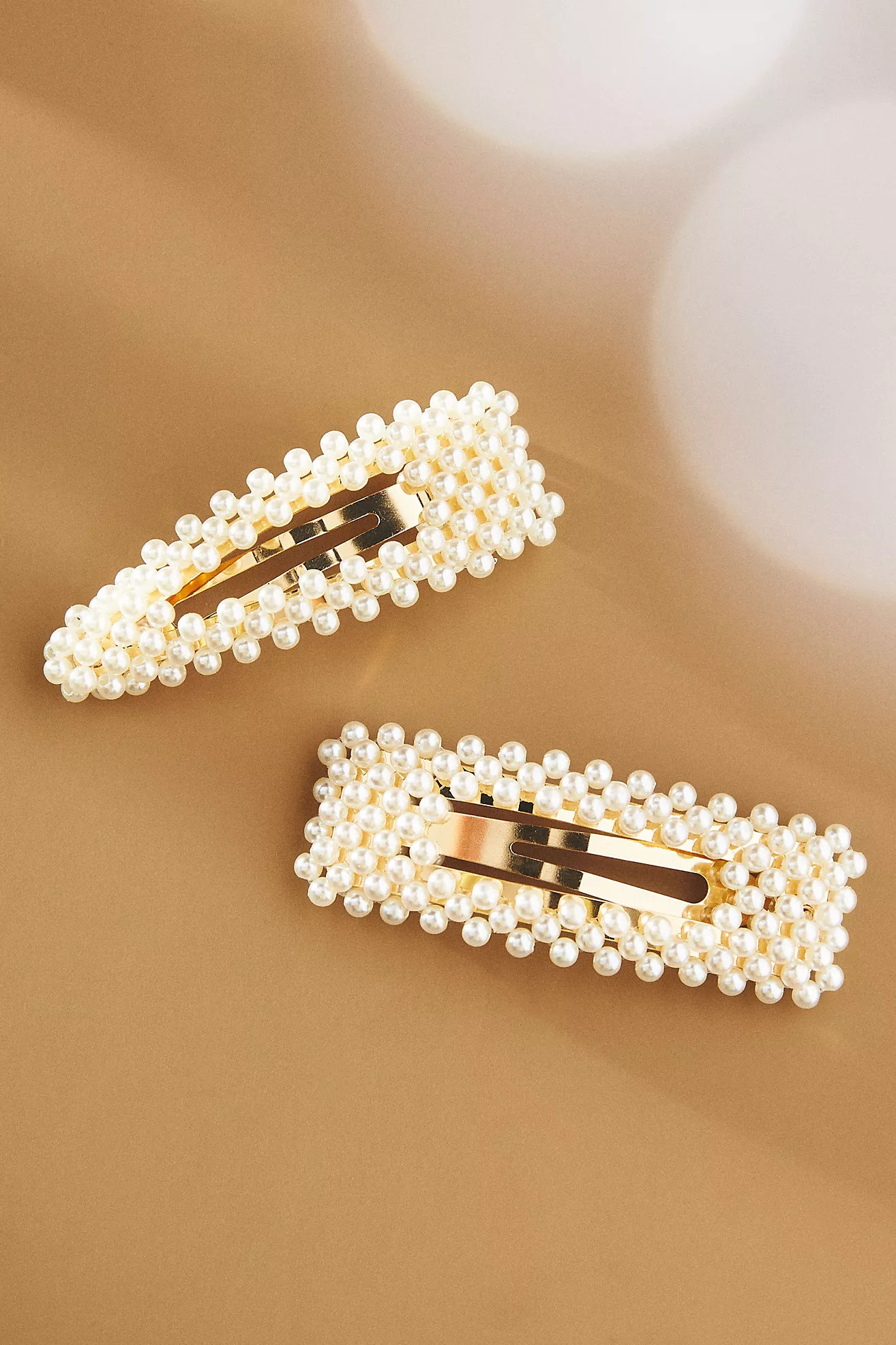 Pearl Barrettes, Set of 2 | Anthropologie (US)