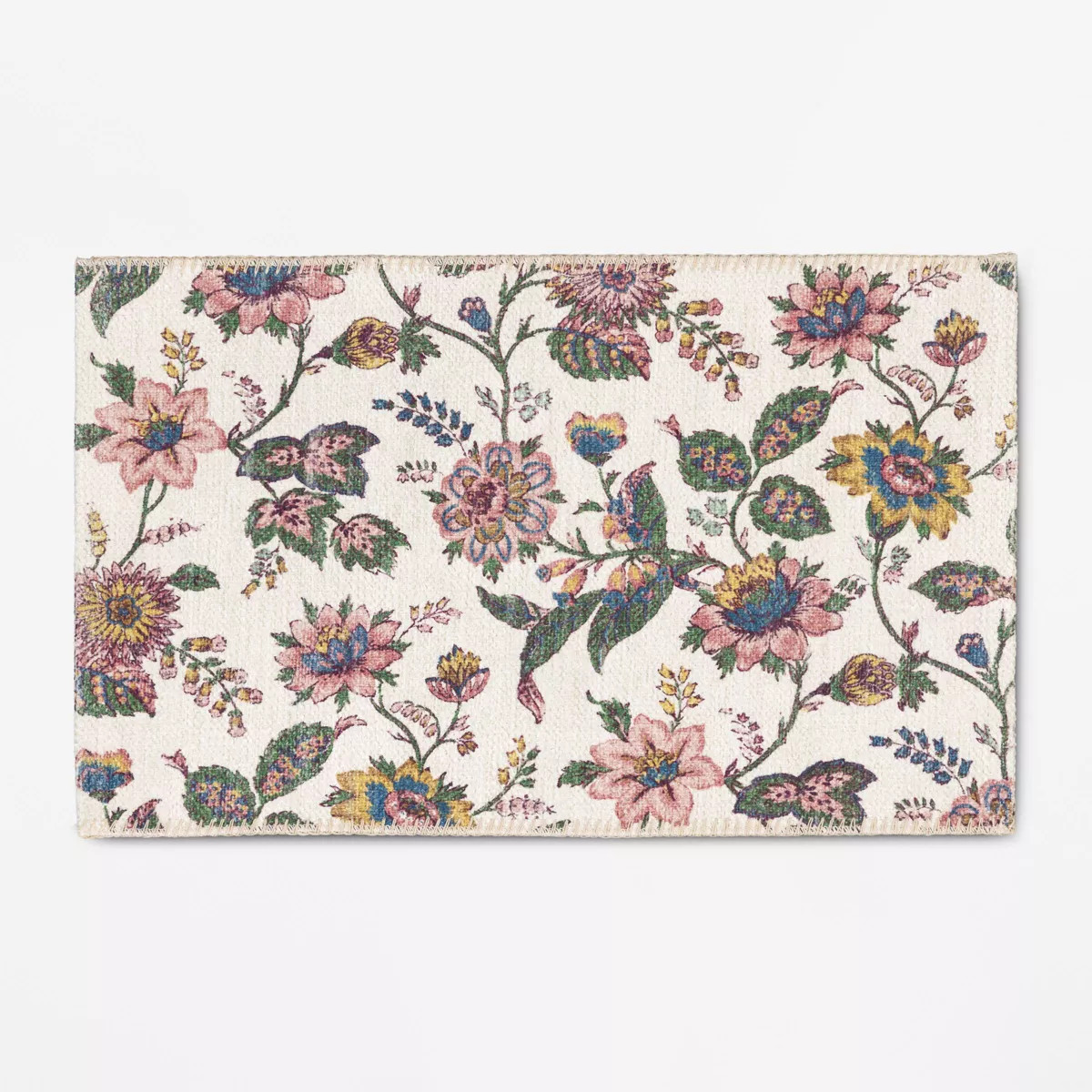 Floral Spring Doormat Ivory - Threshold™ | Target