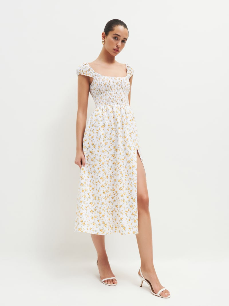 Tavi Linen Dress | Reformation (Global)