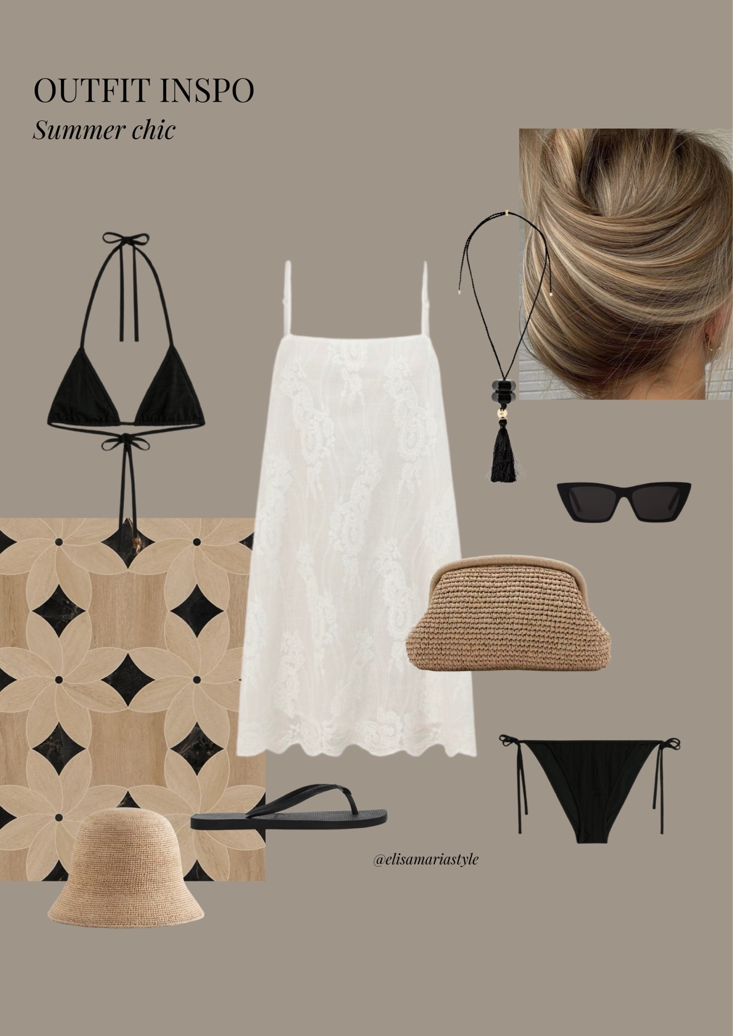 Chic summer outfit idea 🍨

#LTKootd #LTKSwim