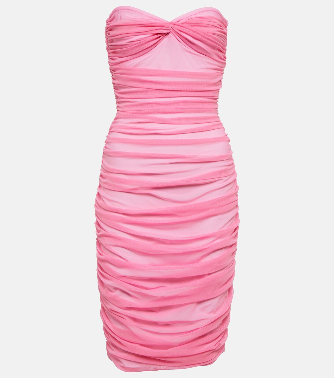 Ruched off-shoulder minidress | Mytheresa (UK)