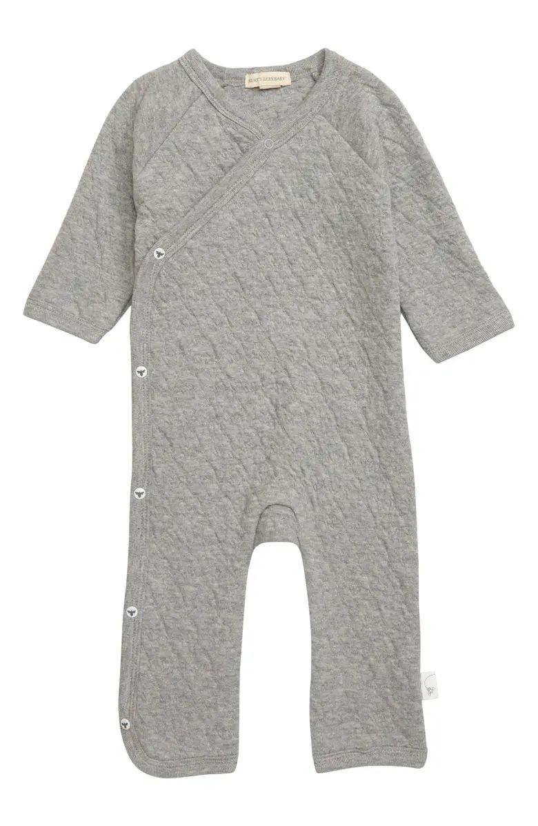 Quilted Organic Cotton Romper | Nordstrom