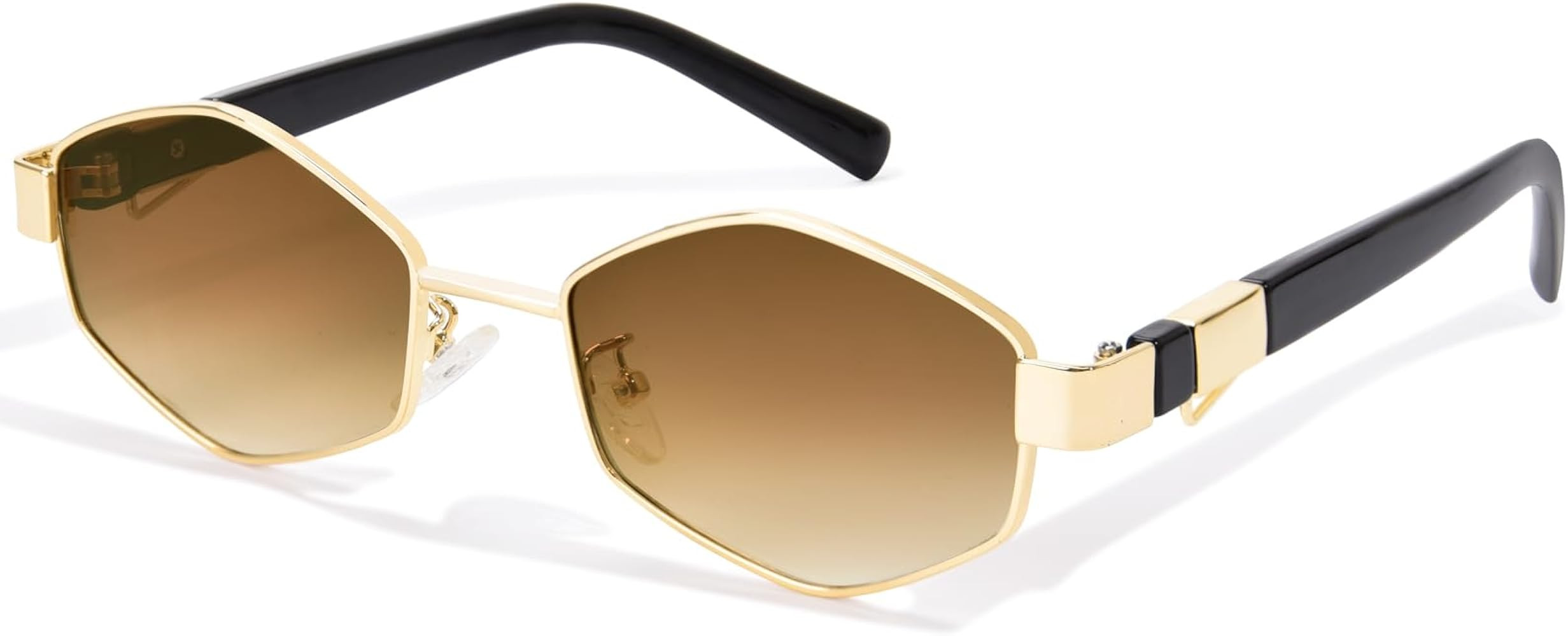 Polarized Retro Hexagon Sunglasses for Women Trendy Metal TAC Sun Glasses Vintage Shades UV400 Pr... | Amazon (US)