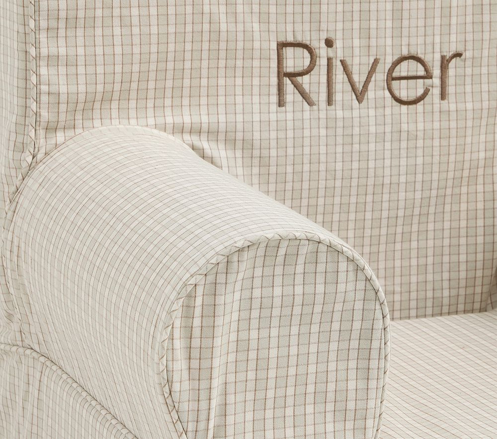 My First Anywhere Chair®, Rylee + Cru Gingham | Pottery Barn Kids
