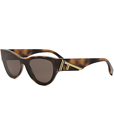 FENDI Women's Fendi First Havana Round Sunglasses - Shiny Classic Havana | Dillard's