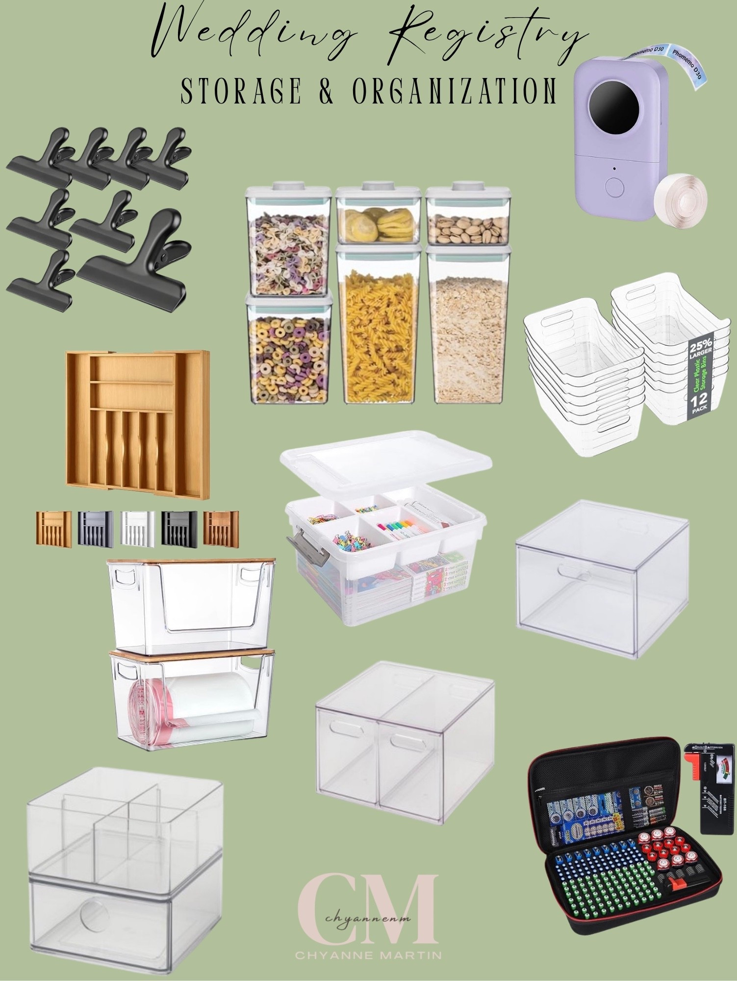 Items on my wedding registry - storage & organization edition✨ 

Amazon / storage / organization / wedding / new home

#LTKHome #LTKWedding #LTKSaleAlert