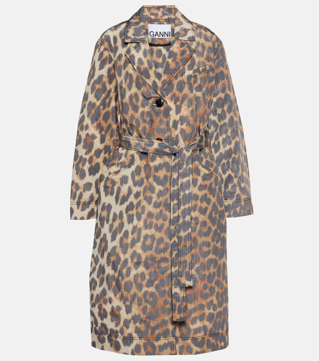 Leopard-print coat | Mytheresa (UK)