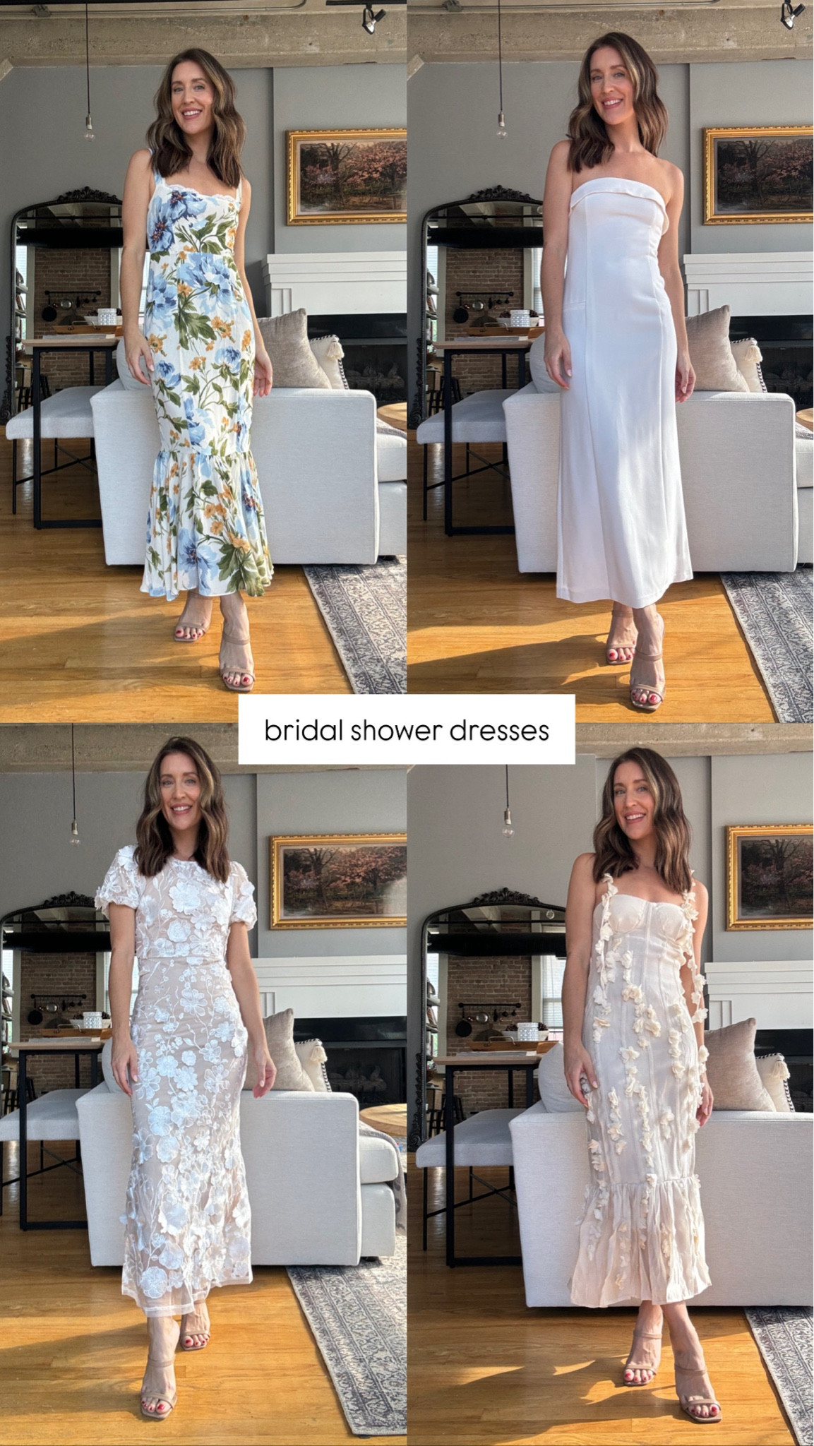 Bridal shower dresses- wearing my true size XS or 0 in all! Wedding, bride 

#LTKWedding