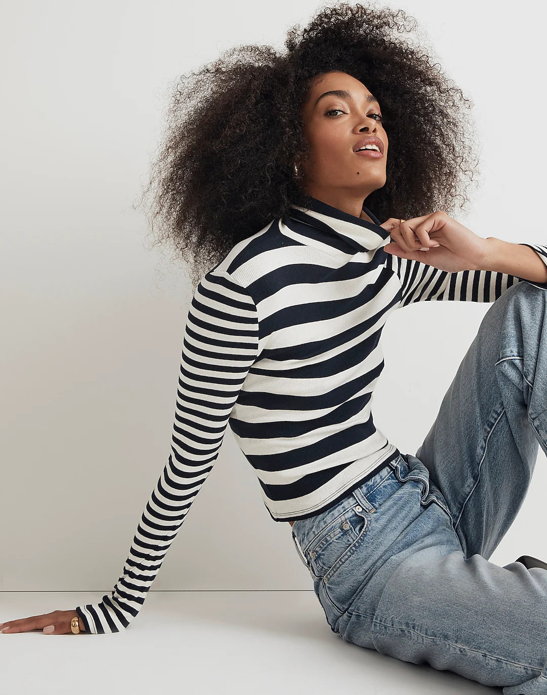 Cropped Turtleneck | Madewell