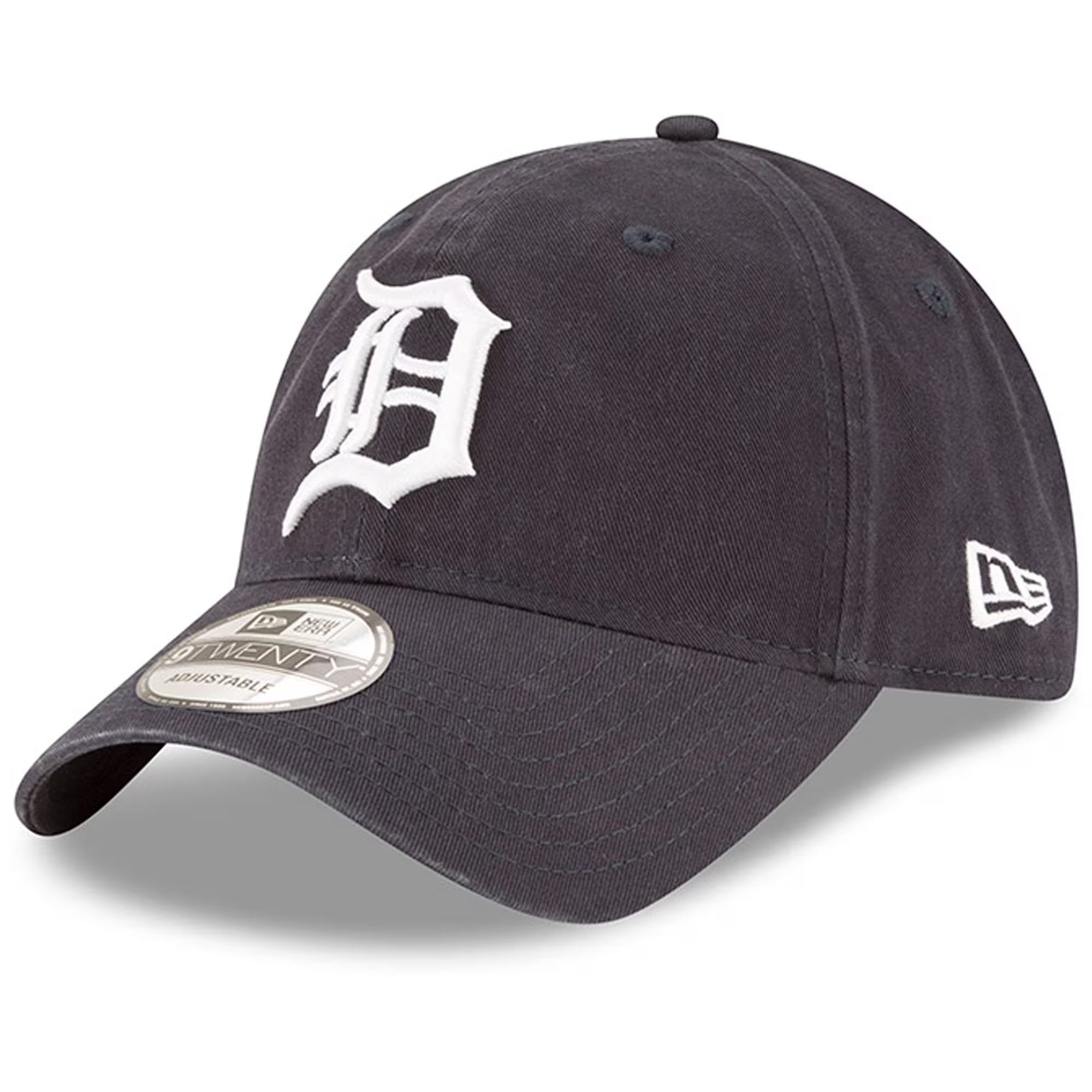 Detroit Tigers New Era Home Replica Core Classic 9TWENTY Adjustable Hat - Navy | Lids