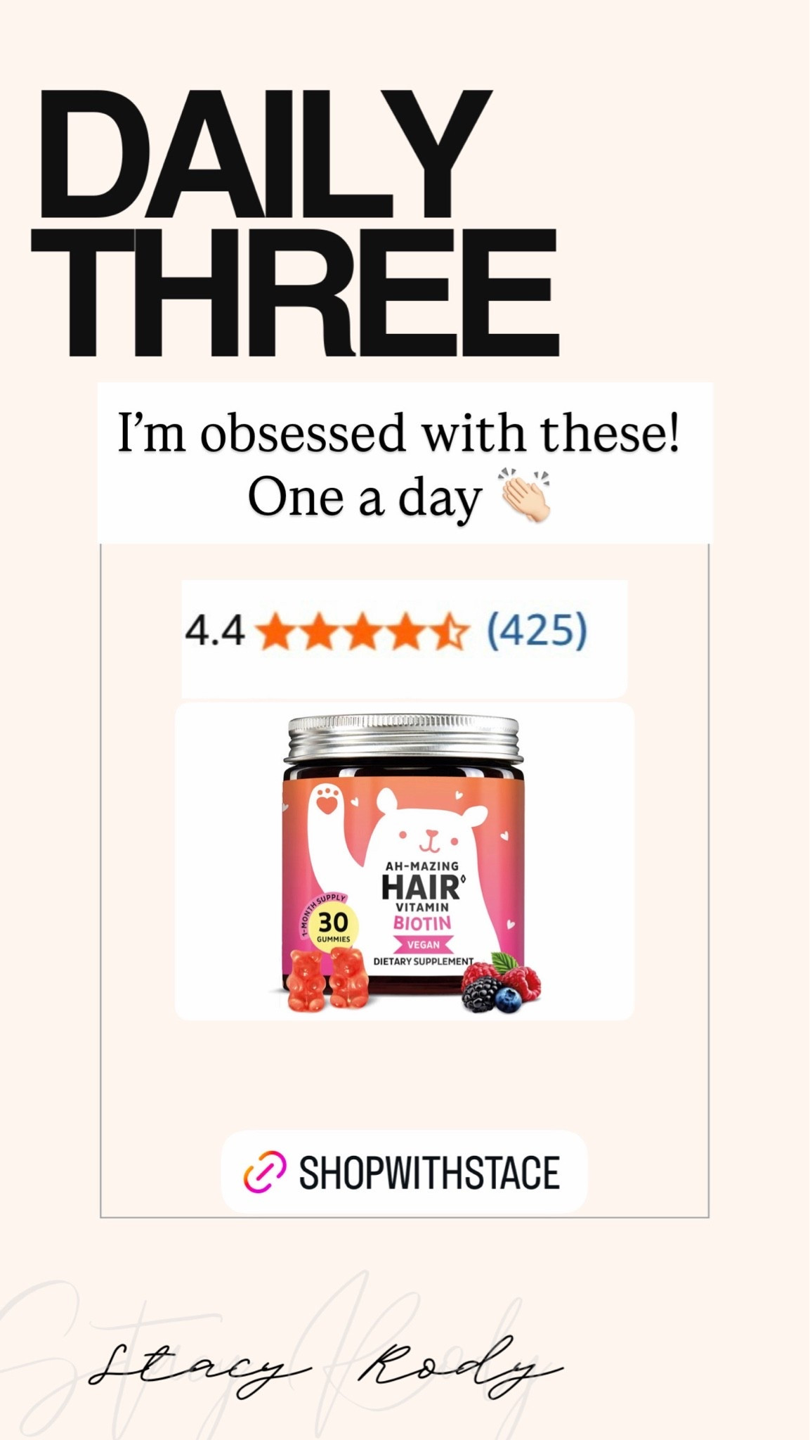 Hair growth gummies that taste so good!! Amazon find and on sale

#LTKselfcare #LTKBeauty #LTKSaleAlert
